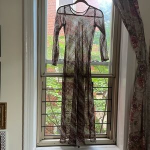 Diaphanous Vintage Dress